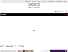 Tablet Screenshot of doux.nl